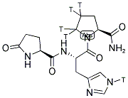THYROTROPIN RELEASING HORMONE, [PROLINE-3,4-3H(N), HISTIDYL-3-3H(N)]- 结构式