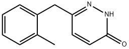 6-(2-Methylbenzyl)-3-pyridazinol 结构式