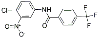 N1-(4-CHLORO-3-NITROPHENYL)-4-(TRIFLUOROMETHYL)BENZAMIDE 结构式