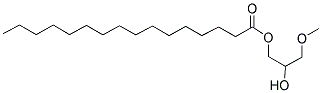 1-O-HEXADECYL-3-O-METHYL-RAC-GLYCEROL 结构式