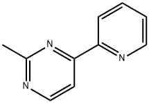 2 -甲基- 4 -(吡啶-2基)嘧啶 结构式
