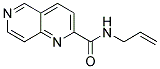 N-ALLYL-1,6-NAPHTHYRIDINE-2-CARBOXAMIDE 结构式