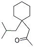 1-(1-ISOBUTYLCYCLOHEXYL)ACETONE 结构式