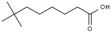 7,7-二甲基辛酸 结构式