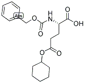 Z-GLU(OCHEX)-OH 结构式