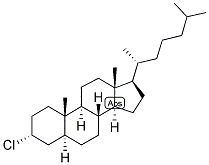 5ALPHA-CHOLESTAN-3ALPHA-CHLORO 结构式