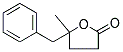 5-BENZYL-5-METHYLTETRAHYDROFURAN-2-ONE 结构式