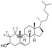 CHOLESTEROL, [1,2-3H(N)] 结构式