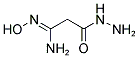 3-Hydrazino-N'-hydroxy-3-oxopropanimidamide 结构式