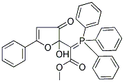 METHYL 2-(2-HYDROXY-3-OXO-5-PHENYL-2,3-DIHYDROFURAN-2-YL)-2-(1,1,1-TRIPHENYL-LAMBDA5-PHOSPHANYLIDENE)ACETATE 结构式