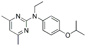 N-ETHYL-N-(4-ISOPROPOXYPHENYL)-4,6-DIMETHYL-2-PYRIMIDINAMINE 结构式