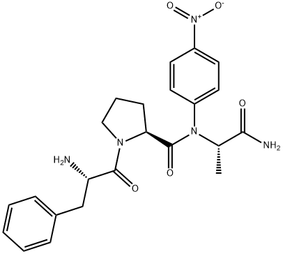 H-PHE-PRO-ALA-PNA 结构式