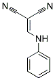 ((PHENYLAMINO)METHYLENE)METHANE-1,1-DICARBONITRILE 结构式
