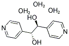 MESO-1,2-BIS(4-PYRIDYL)-1,2-ETHANEDIOL TRIHYDRATE 结构式