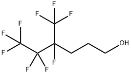 4,5,5,6,6,6-HEXAFLUORO-4-(TRIFLUOROMETHYL)HEXAN-1-OL 结构式