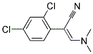 2-(2,4-DICHLOROPHENYL)-3-(DIMETHYLAMINO)ACRYLONITRILE 结构式