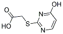 (4-HYDROXY-PYRIMIDIN-2-YLSULFANYL)-ACETIC ACID 结构式