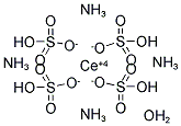 AMMONIUM CERIUM(IV) SULFATE HYDRATE 结构式