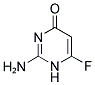 2-AMINO-6-FLUOROPYRIMIDIN-4(1H)-ONE 结构式