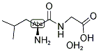 L-LEUCYL-GLYCINE HYDRATE 结构式