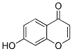 7-HYDROXY-4H-CHROMEN-4-ONE 结构式