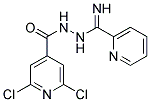 N'4-Imino(2-pyridyl)methyl-2,6-dichloropyridine-4-carbohydrazide 结构式