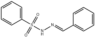 N'-[(E)-PHENYLMETHYLIDENE]BENZENESULFONOHYDRAZIDE 结构式