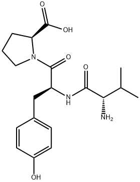 H-VAL-TYR-PRO-OH 结构式