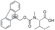 FMOC-N-ME-L-ILE-OH 结构式