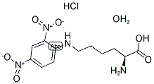2,4-DINITROPHENYL-L-LYSINE HYDROCHLORIDE MONOHYDRATE 结构式