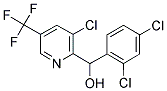 [3-CHLORO-5-(TRIFLUOROMETHYL)-2-PYRIDINYL](2,4-DICHLOROPHENYL)METHANOL 结构式