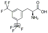 (S)-2-AMINO-3-(3,5-BIS-TRIFLUOROMETHYL-PHENYL)-PROPIONIC ACID 结构式