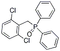 2,6-DICHLOROBENZYL(DIPHENYL)PHOSPHINE OXIDE 结构式