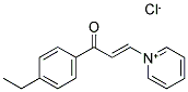 1-(4-ETHYLPHENYL)-3-PYRIDINIUM-1-YLPROP-2-EN-1-ONE CHLORIDE 结构式