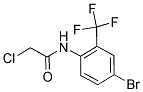 N1-[4-BROMO-2-(TRIFLUOROMETHYL)PHENYL]-2-CHLOROACETAMIDE 结构式