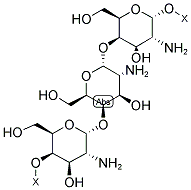 POLY(ALPHA-1,4-D-GALACTOSAMINE) 结构式