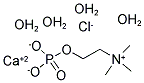 CALCIUM PHOSPHORYLCHOLINE CHLORIDE TETRAHYDRATE 结构式