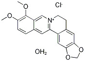 BERBERINE HYDROCHLORIDE HYDRATE 结构式