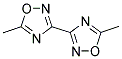 3,3'-BIS-(5-METHYL-1,2,4-OXADIAZOLE) 结构式