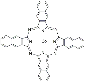 2,3-NAPHTHALOCYANINE COBALT(II) SALT 结构式