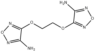 4-(2-[(4-AMINO-1,2,5-OXADIAZOL-3-YL)OXY]ETHOXY)-1,2,5-OXADIAZOL-3-AMINE 结构式