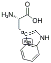 L-TRYPTOPHAN (INDOLE-3-13C) 结构式