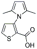 3-(2,5-DIMETHYL-1H-PYRROL-1-YL)-2-THIOPHENECARBOXYLIC ACID 结构式