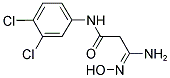 3-AMINO-N-(3,4-DICHLOROPHENYL)-3-(HYDROXYIMINO)PROPANAMIDE 结构式