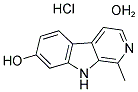 HARMOL HYDROCHLORIDE MONOHYDRATE 结构式