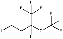 1,1,1,2-四氟-4-碘-2-(三氟甲氧基)丁烷 结构式