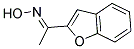 1-BENZOFURAN-2-YL-ETHANONE OXIME 结构式