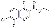 ETHYL 4,7,8-TRICHLORO-3-QUINOLINECARBOXYLATE 结构式