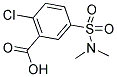 2-CHLORO-5-DIMETHYLSULFAMOYL-BENZOIC ACID 结构式