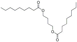 1,4-BUTANEDIOL DINONANOATE 结构式